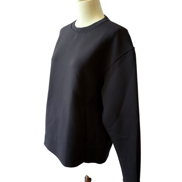 LULULEMON SCUBA CREWNECK SWEATSHIRT RELAXED NYLON BLD STRETCH WORKOUT NWOT 8 - Picture 3 of 11